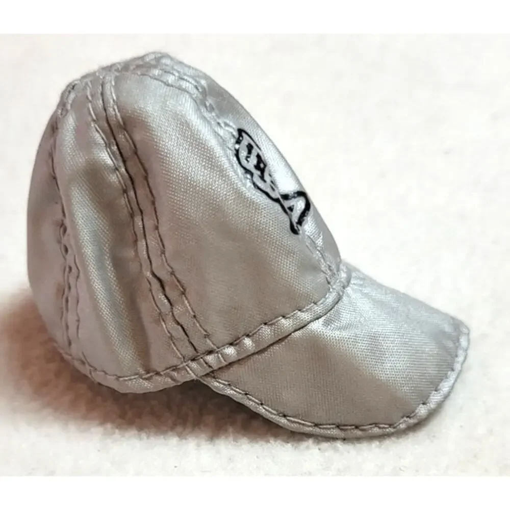 Bratz Boyz Dylan Doll Hat Silver Baseball Cap First Edition 2002 MGA